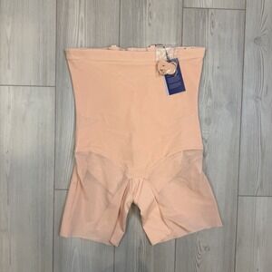 NWT HONEYLOVE Women's 2X SuperPower Shorts Blush Shapewear Sculpt‎